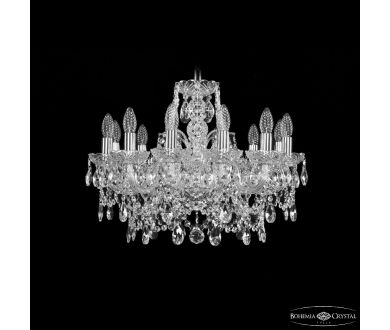 Купить Подвесная люстра Bohemia Ivele Crystal 1411/12/195 Ni Подвесная люстра Bohemia Ivele Crystal 1411/12/195 Ni