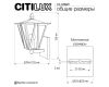 Уличный настенный светильник Citilux Forts CLU09W
