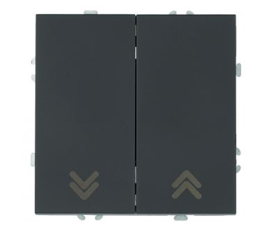 Купить Выключатель двухклавишный Stekker Эмили RSW10-5116-05 черный уголь soft touch 50824 Выключатель двухклавишный Stekker Эмили RSW10-5116-05 черный уголь soft touch 50824