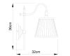 Бра Arte Lamp Seville A1509AP-1PB