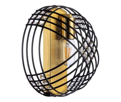 Купить Настенный светильник Indigo Fresco 10001/1W Black V000105 Настенный светильник Indigo Fresco 10001/1W Black V000105