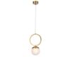 Подвесной светильник Crystal Lux CAROLINA SP1 V1 BRASS