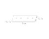 Пластина монтажная Arte Lamp Linea-accessories A480533