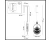 Настенный светильник Odeon Light Mercury Hightech 5421/17WL
