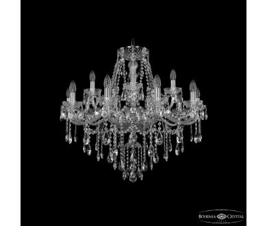Купить Подвесная люстра Bohemia Ivele Crystal 1415/10+5/300 Ni Подвесная люстра Bohemia Ivele Crystal 1415/10+5/300 Ni