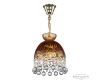 Подвесной светильник Bohemia Ivele Crystal 5478/22 G Amber/M-1G Balls
