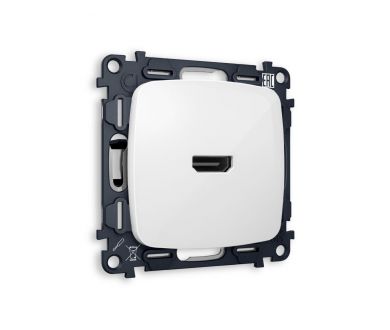 Купить Комплект механизма розетки HDMI 2.0 Ambrella Volt Omega (OP1140, VM222) MO114010 Комплект механизма розетки HDMI 2.0 Ambrella Volt Omega (OP1140, VM222) MO114010