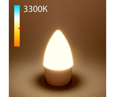 Купить Светодиодна лампа Elektrostandard Свеча E27 6W 3300K 4690389180668 a057935 Светодиодна лампа Elektrostandard Свеча E27 6W 3300K 4690389180668 a057935