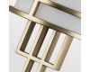 Настенный светильник Feiss FE-FUSION1-PNBR