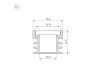 Профиль Arlight FLOOR18-H15-3000 ANOD BLACK 045672