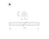 Линейный светильник Arlight SP-LAGERN-L1500-250W Day4000 052429