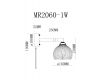 Спот MyFar Natalie MR2060-1W