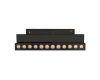 Трековый магнитный светильник Arlight MAG-ORIENT-DOTS-FOLD-S230-12W Day4000-MIX (BK, 30 deg, 48V, DALI) 041864