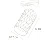 Трековый однофазный светильник Arte Lamp Fang A5560PL-1WH