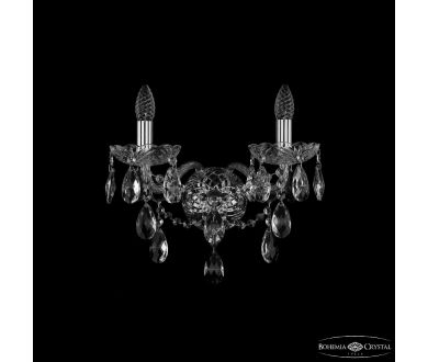 Купить Бра Bohemia Ivele Crystal 1415B/2/165/XL Ni Бра Bohemia Ivele Crystal 1415B/2/165/XL Ni