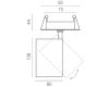 Встраиваемый светильник Lightstar Alta Base A5346RS