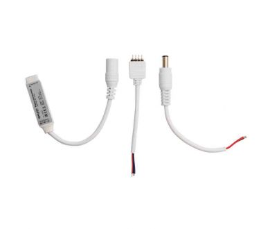 Купить Мини-контроллер RGB Apeyron 12/24В 72/144Вт 3 канала*2 А RF пульт 04-18 Мини-контроллер RGB Apeyron 12/24В 72/144Вт 3 канала*2 А RF пульт 04-18