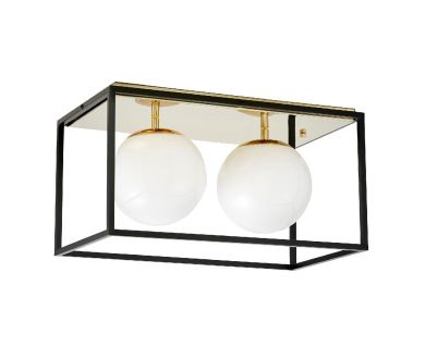 Купить Потолочный светильник Lumina Deco Maldini LDC 8060-2 F.GD+BK Потолочный светильник Lumina Deco Maldini LDC 8060-2 F.GD+BK
