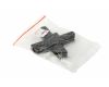 Коннектор Х-образный Denkirs DK Track Black TR1104-BK