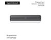 Трековый магнитный однофазный светильник Denkirs Air linear DK5333-BK