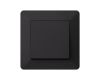 Рамка 1-ая Systeme Electric AtlasDesign Air Карбон/дымчатый черный ATN221001