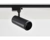 Трековый однофазный светильник Crystal Lux CLT 0.31 021 BK 3CCT ZOOM