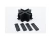 Соединитель Х-образный встраиваемый Aployt Magnetic track 220 APL.0283.00.05