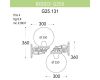 Уличный настенный светильник Fumagalli Bisso/G250 G25.131.000.WZE27