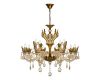 Подвесная люстра iLamp Asia 61078-8+4 BR
