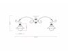 Потолочная люстра Arte Lamp 7 A4577PL-8WG