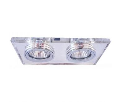 Купить Встраиваемый светильник Arte Lamp Specchio A5956PL-2CC Встраиваемый светильник Arte Lamp Specchio A5956PL-2CC