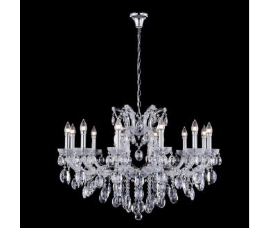 Купить Подвесная люстра Crystal Lux Hollywood SP12 Chrome Подвесная люстра Crystal Lux Hollywood SP12 Chrome