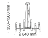 Подвесная люстра Maytoni Vigo MOD031PL-12B