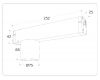 Трековый магнитный светильник Ambrella Light Magnetic 220V GL1242
