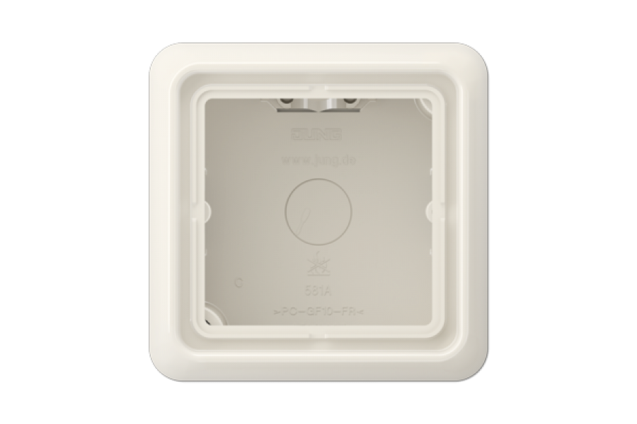 Коробка одноместная Jung CD581AW