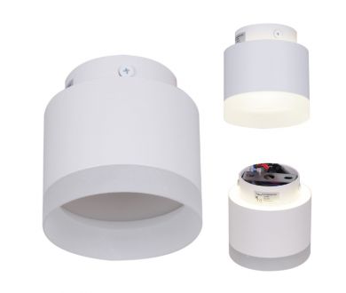 Купить Накладной светильник Reluce 53004-9.5-001IL GX53+LED3W WT Накладной светильник Reluce 53004-9.5-001IL GX53+LED3W WT