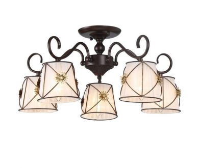 Купить Потолочная люстра Arte Lamp 72 A5495PL-5BR Потолочная люстра Arte Lamp 72 A5495PL-5BR