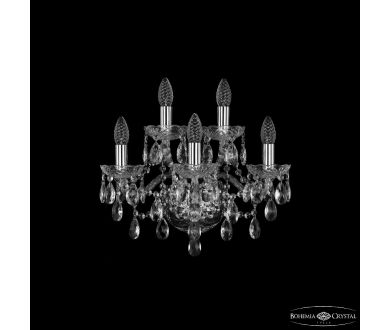 Купить Бра Bohemia Ivele Crystal 1415B/3+2/165 Ni Бра Bohemia Ivele Crystal 1415B/3+2/165 Ni