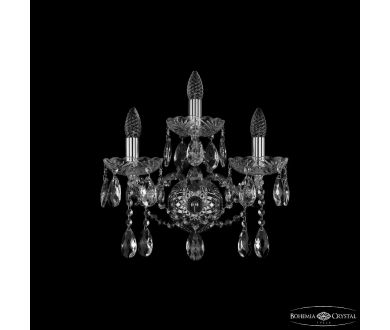 Купить Бра Bohemia Ivele Crystal 1413B/2+1/165/XL Ni Бра Bohemia Ivele Crystal 1413B/2+1/165/XL Ni