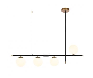Купить Люстра на штанге Arte Lamp Arkab A2225SP-4BK Люстра на штанге Arte Lamp Arkab A2225SP-4BK