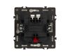 Выключатель 2 кл подсветка софт-тач белый кварц Arlight SWT-MK02-SFPL-L-WH (250V, 10A) 054239(1)