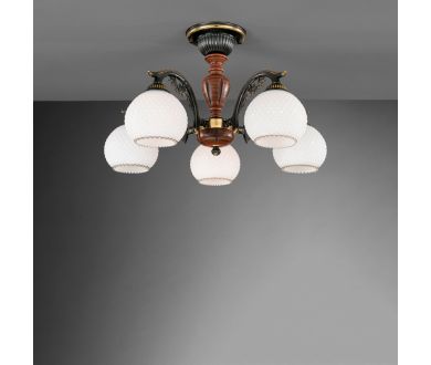 Купить Потолочная люстра Reccagni Angelo PL 8630/5 Потолочная люстра Reccagni Angelo PL 8630/5