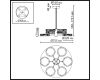 Подвесная люстра Odeon Light L-Vision Riviera 5450/99LA