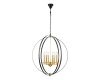Подвесная люстра iLamp Element 9977-800 GoldBlack