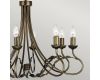 Подвесная люстра Elstead Lighting OV8-BLK-GOLD