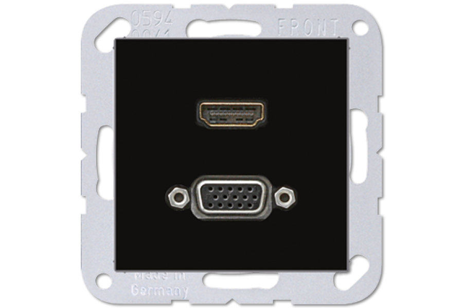 Розетка HDMI/VGA Jung MAA1173SW