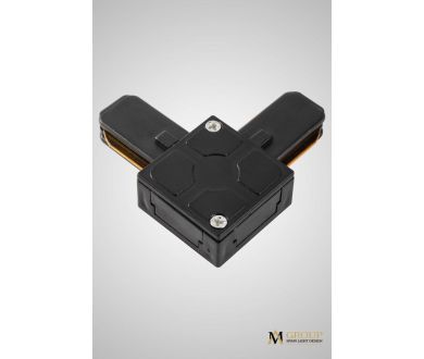 Купить Трековый однофазный L-образный соединитель AM Group AM175 BK Трековый однофазный L-образный соединитель AM Group AM175 BK