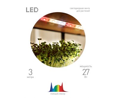 Купить Светодиодная лента Эра FITO-Strip Light-Rа90-3m Б0059881 Светодиодная лента Эра FITO-Strip Light-Rа90-3m Б0059881