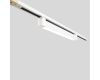 Трековый однофазный светильник Crystal Lux CLT 0.31 010 18W WH M4000K