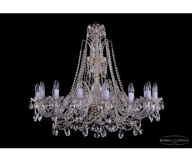 Купить Подвесная люстра Bohemia Ivele Crystal 1411/16/360/XL-87 G Подвесная люстра Bohemia Ivele Crystal 1411/16/360/XL-87 G